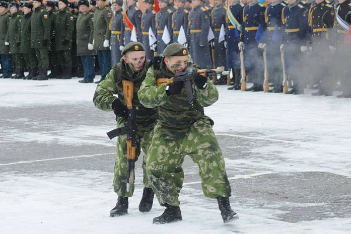 преображенский полк, почетный караул, юбилей