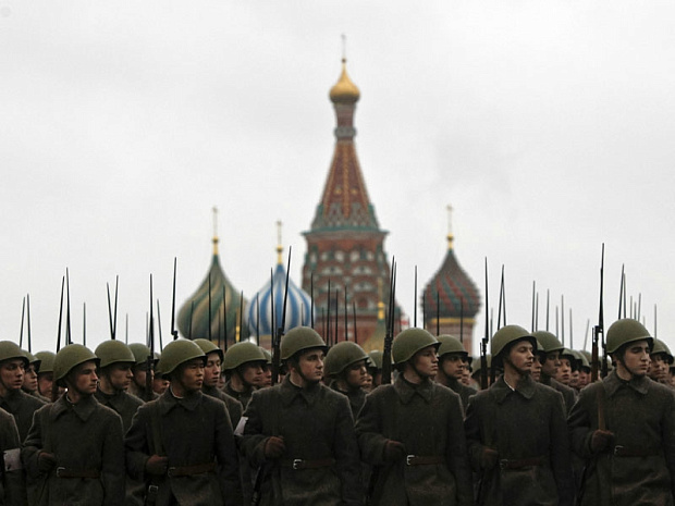 москва, парад, красная площадь