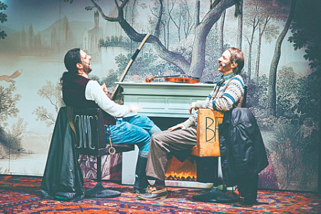 новый манеж, арт платформа, театральная премьера, шерлок холмс и все все все, антон федоров