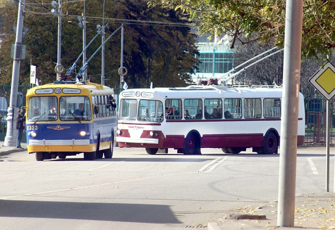 москва, транспорт, троллейбус