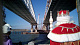 Дед Мороз провел волшебную проверку моста в Крым