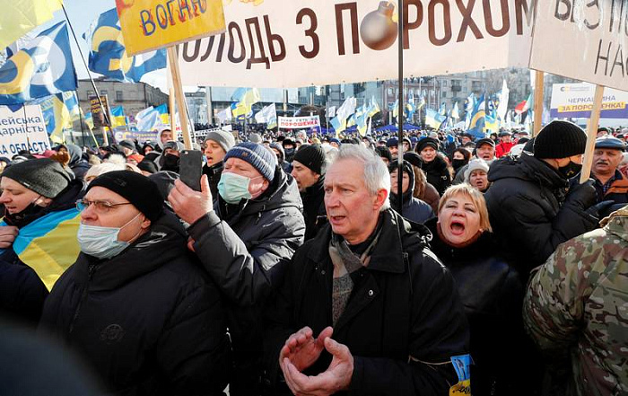 украина, порошенко, суд, демонстрация