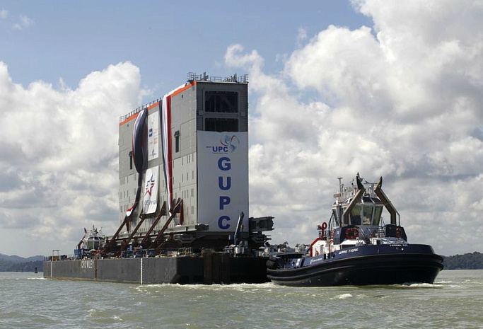 панама, канал, шлюзы