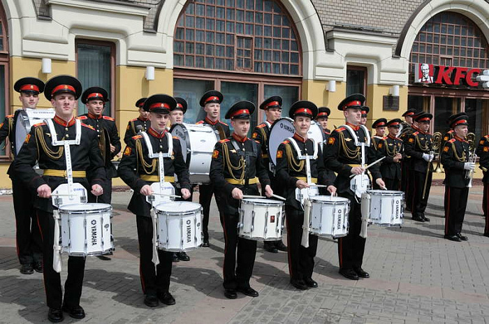 россия, москва, музыка, суворовцы, спасская башня