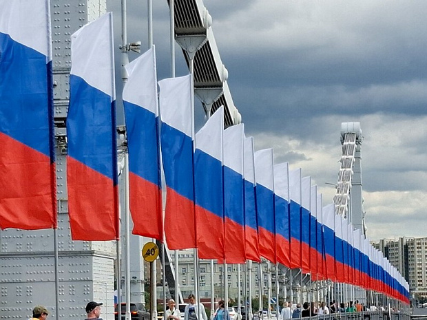 россия, день государственного флага, москва, празднование