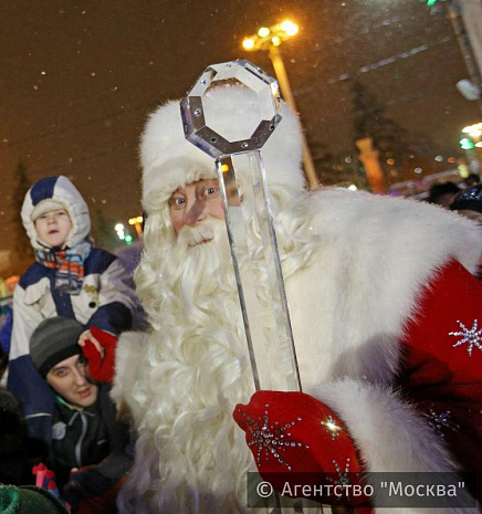 москва, дед мороз, новый год