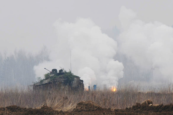 россия, армия, учения, кантемировская дивизия