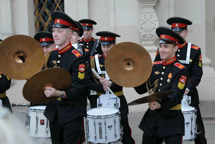 россия, москва, музыка, суворовцы, спасская башня