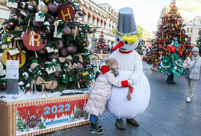 москва, новый год, праздник