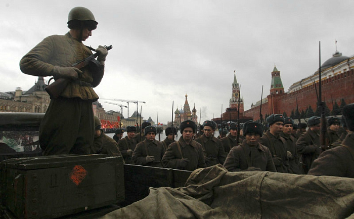 москва, парад, красная площадь