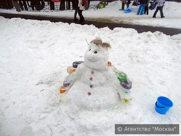 москва, снеговики, конкурс