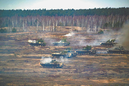 рф, белоруссия, собзная решимость, военные учения, украина, эскалация, донбасс, эвакуация