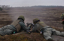 Шведская пехота тренируется на Готланде