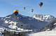 Воздушные шары украсили альпийские виды Швейцарии