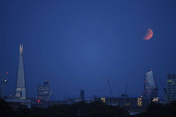 луна, затмение