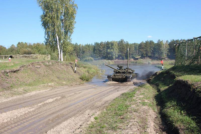 россия, армия, цво, урал, танки, подводное вождение
