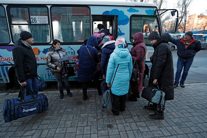донбасс, донецк, луганск, эвакуация