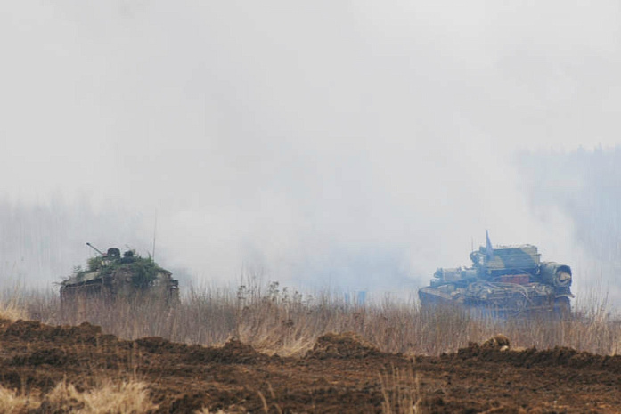 россия, армия, учения, кантемировская дивизия