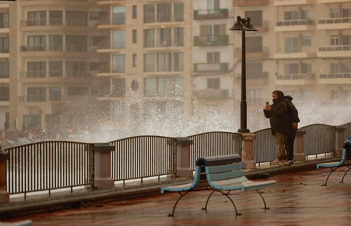 мальта, погода, шторм