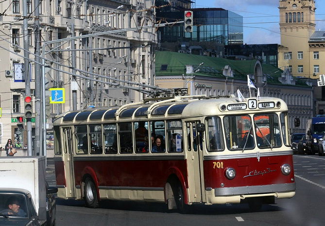 москва, транспорт, троллейбус