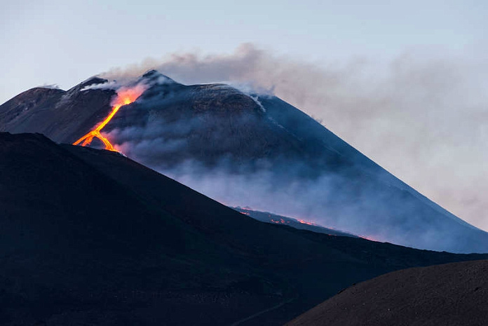 вулкан, этна, извержение