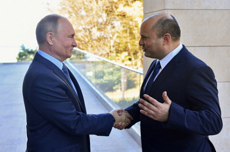 беннет, визит, рф, путин, сирия, сочи, шаббат