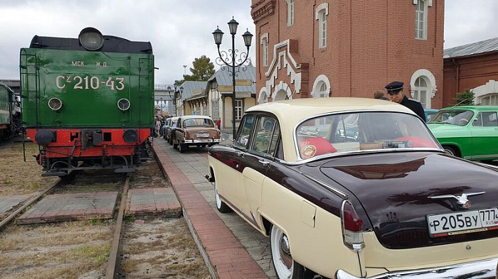 россия, москва, выставка, газ, волга, паровозы, депо