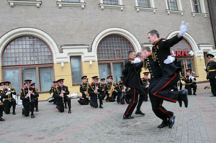 россия, москва, музыка, суворовцы, спасская башня