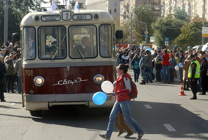 москва, транспорт, троллейбус