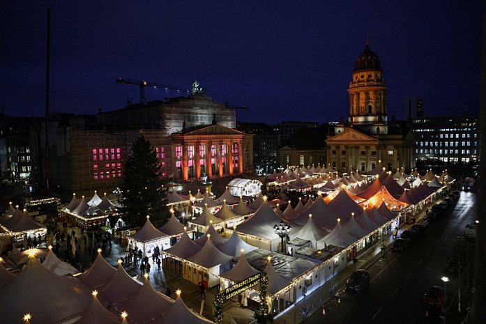 германия, рождество, ярмарка