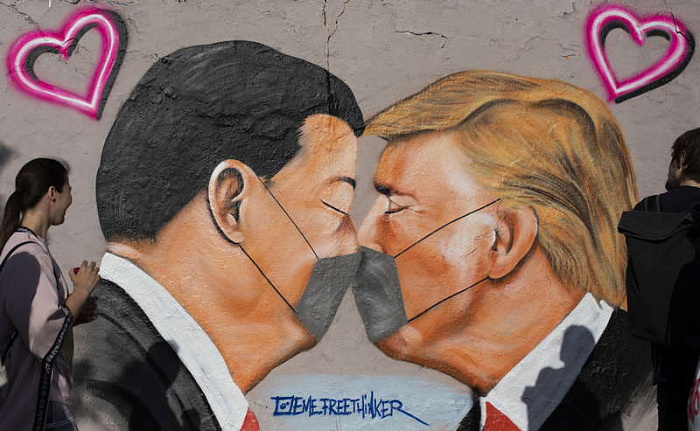 коронавирус, covid-19, германия, street art, граффити