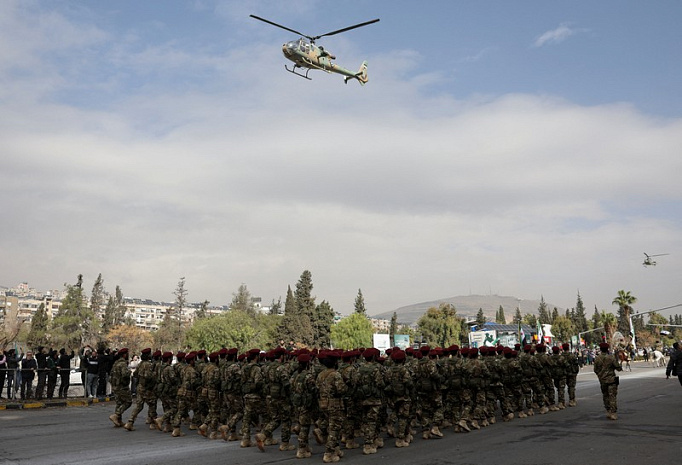 сирия, асад, режим, падение, годовщина, парад