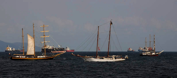 парусники, черное море, регата