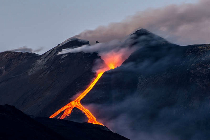 вулкан, этна, извержение