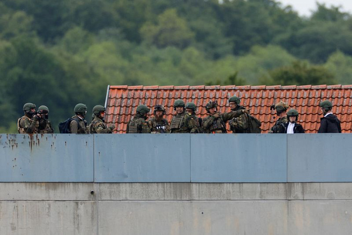 германия, бундесвер, полигон