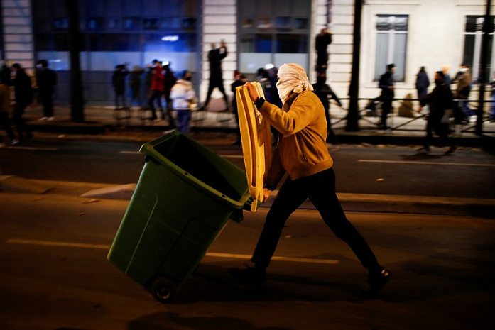 париж, полиция, протесты