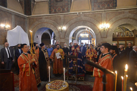 рпц, митрополит иларион, панихида, жертвы, этнические чистки, османская империя, турция, христиане, гонения