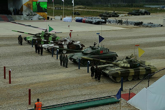 россия, армия, соревнования, танковый биатлон