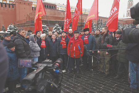 годовщина смерти ленина, мемориальные акции кпрф, предвыборная активность, экспертное мнение