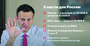 Навальный придумал пять шагов для спасения России