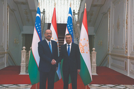 узбекистан, таджикистан, двустороннее  сотрудничество