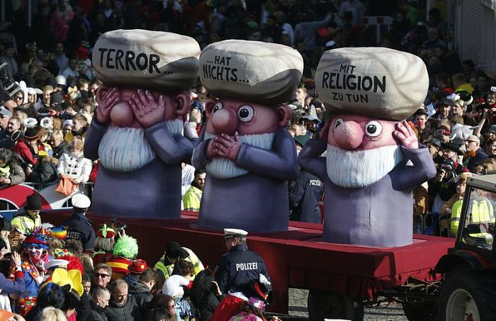 карнавал, политика, сатира, германия