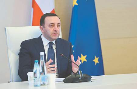 грузия, премьер, гарибашвили, иностранное вмешательство, протесты, законопроект, иноагенты, украина, сво