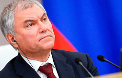 Володин анонсировал ответ Кремля Гааге