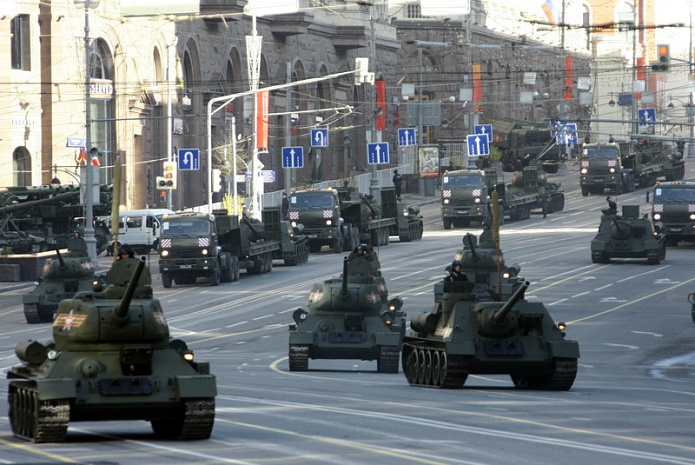 россия, праздник, победа, парад, репетиция