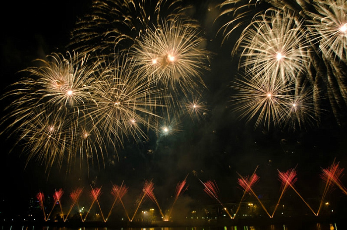 россия, москва, фейерверк, фестиваль