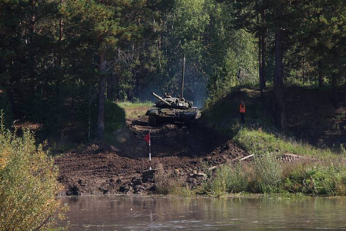 россия, армия, цво, урал, танки, подводное вождение