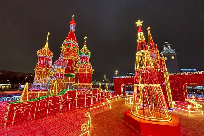 россия, москва, новый год, 2026, праздник, елка, украшение