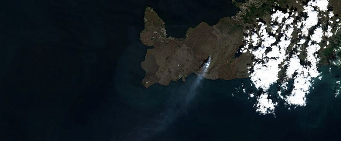 исландия, вулкан, извержение