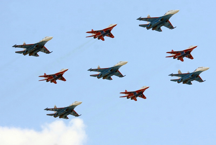 авиасалон, авиация, макс, истребители, вертолеты